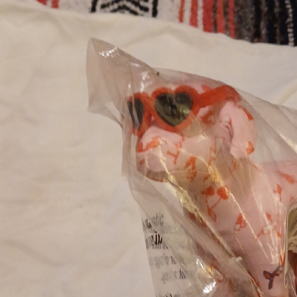 PINK Victoria's Secret Pink Dog Plush - Picture 2 of 3